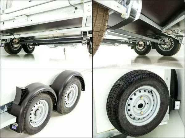 Ifor Williams Kofferanhänger BV 125 147x360cm H:183cm 2,7t Klappenkombi – Bild 14