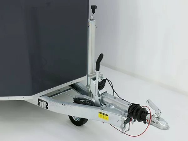 Debon Kofferanhänger Cargo 1300 Vollpoly 150x290cm H:160cm|Tür|grau – Bild 14