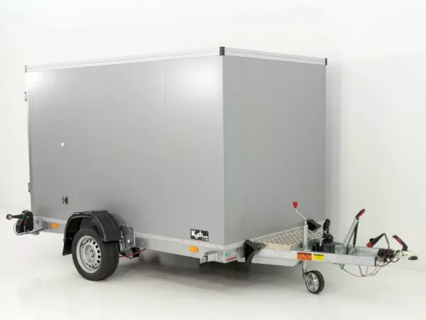 Vezeko Koffer-Absenkanhänger 157x268cm Höhe:164cm 1,5t|silber – Bild 5