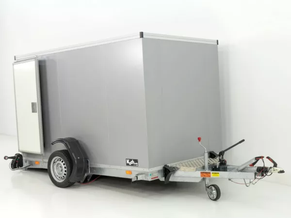 Vezeko Koffer-Absenkanhänger 157x268cm Höhe:164cm 1,5t|silber – Bild 6