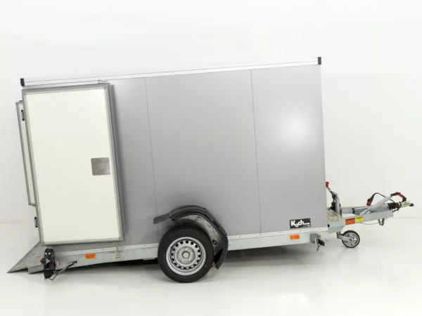 Vezeko Koffer-Absenkanhänger 157x268cm Höhe:164cm 1,5t|silber – Bild 7