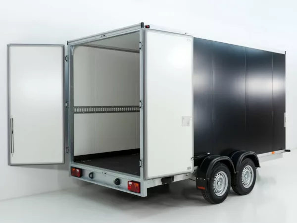 Vezeko Kofferanhänger 184x405cm Höhe:205cm 2,7t|schwarz – Bild 7