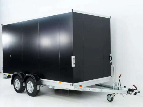 Vezeko Kofferanhänger 184x355cm Höhe:205cm 2,7t|schwarz – Bild 3