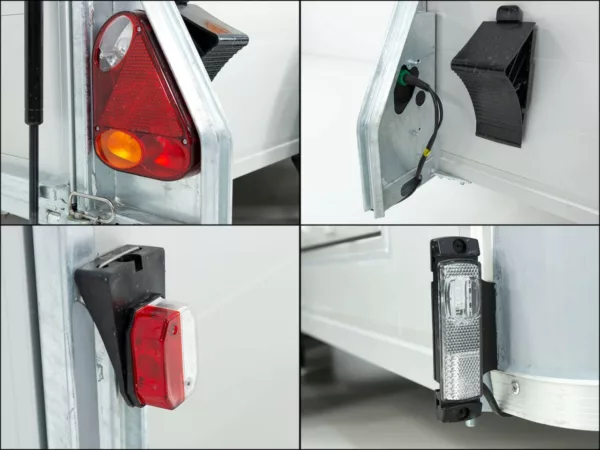 Debon Kofferanhänger Roadster Alu C700 179x378 H201 2,6t|Alu|Polybug|Tür|schwarz – Bild 13