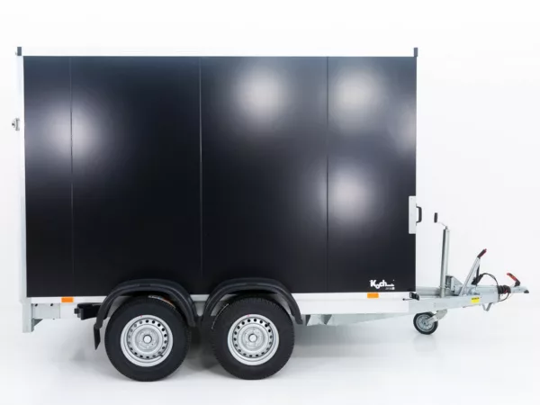 Vezeko Kofferanhänger 152x355cm Höhe:193cm 2,7t|Rampe|schwarz – Bild 5