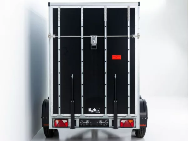 Vezeko Kofferanhänger 152x355cm Höhe:193cm 2,7t|Rampe|schwarz – Bild 7