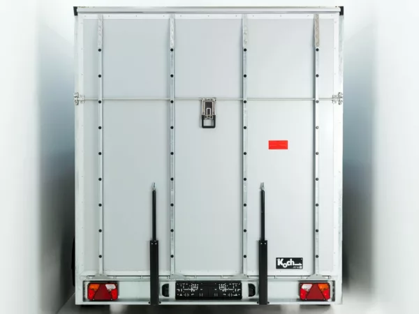 Vezeko Kofferanhänger 204x405cm Höhe:205cm 2,7t|Rampe|silber – Bild 7