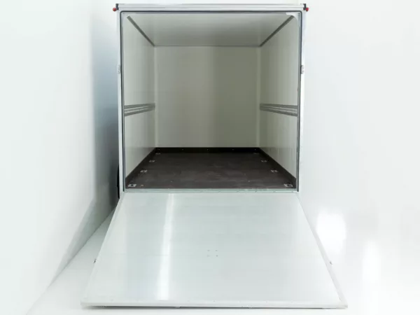 Vezeko Kofferanhänger 204x405cm Höhe:205cm 2,7t|Rampe|silber – Bild 8