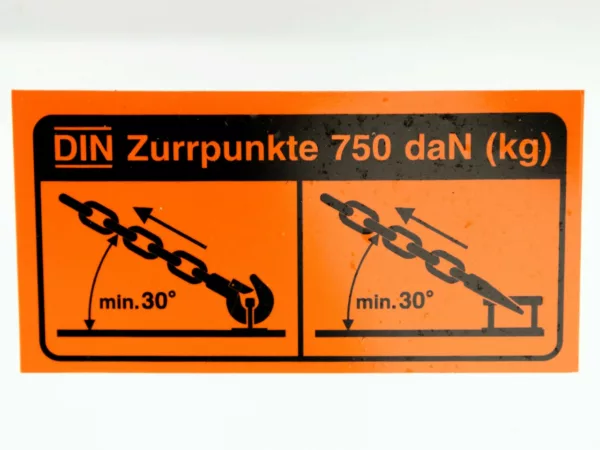 Vezeko Kofferanhänger 204x405cm Höhe:205cm 2,7t|Rampe|silber – Bild 14