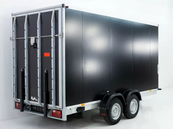 Vezeko Kofferanhänger 184x405cm Höhe:205cm 2,7t|Rampe|schwarz – Bild 6