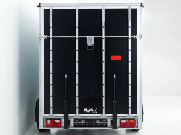 Vezeko Kofferanhänger 184x405cm Höhe:205cm 2,7t|Rampe|schwarz – Bild 7