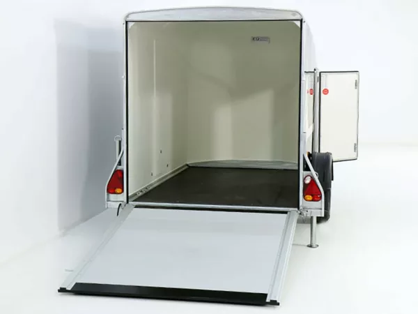 Debon Kofferanhänger Cargo 1300 Vollpoly 150x290cm H:160cm|Tür|blau – Bild 6