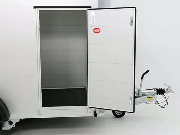 Debon Kofferanhänger C300 148x295cm H:190cm 1,3t|Alu, Polybug|Tür|blau – Bild 13