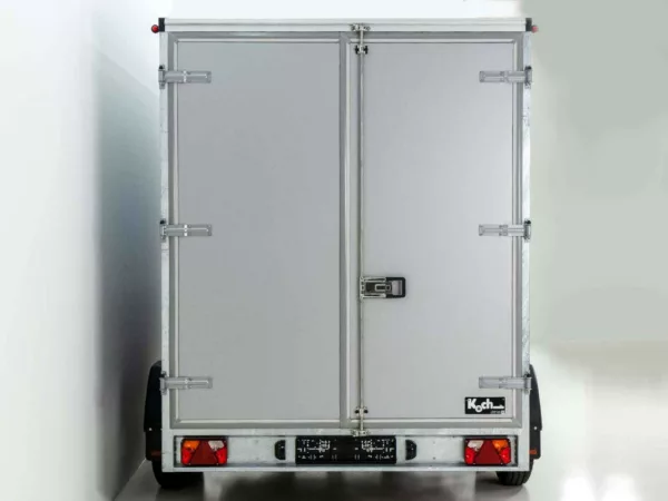 Vezeko Kofferanhänger 184x355cm Höhe: 205cm 2,7t|45°|Tür|silber – Bild 7