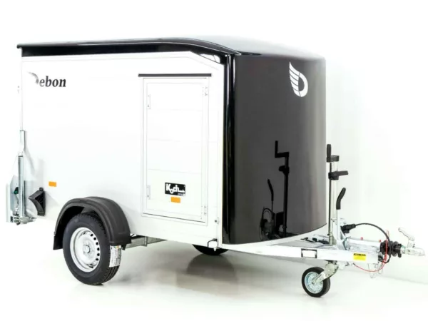 Debon Kofferanhänger Roadster Alu 255 125x255cm H:156cm|schwarz – Bild 5