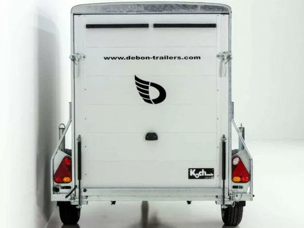 Debon Kofferanhänger Roadster Alu 255 125x255cm H:156cm|schwarz – Bild 8