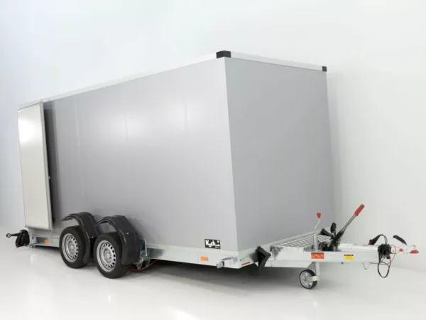 Vezeko Koffer-Absenkanhänger 157x344cm Höhe:210cm 2,7t|silber – Bild 7