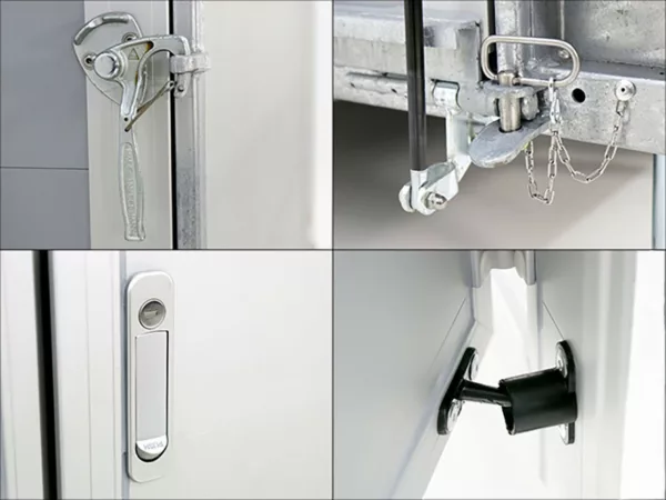 Debon Kofferanhänger C300 148x295cm H:190cm 1,3t|Alu, Polybug|Tür|weiß – Bild 16