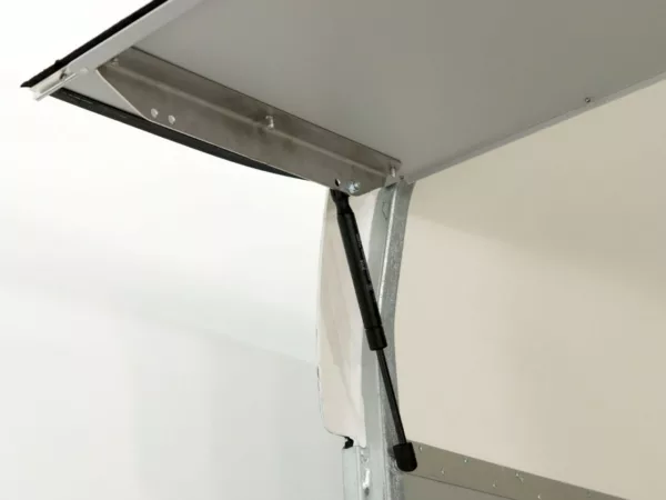 Debon Kofferanhänger C500 164x300cm H:200cm 2,0t|Alu|Polybug|Tür|weiß – Bild 11