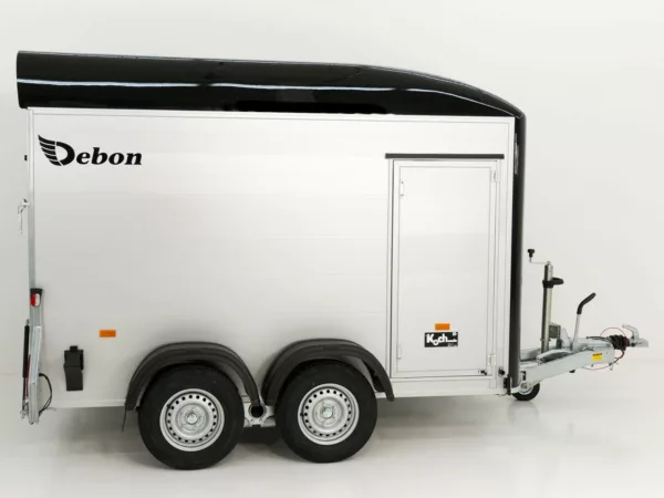 Debon Kofferanhänger C500 164x300cm H:200cm 2,0t|Alu|Polybug|Tür – Bild 8