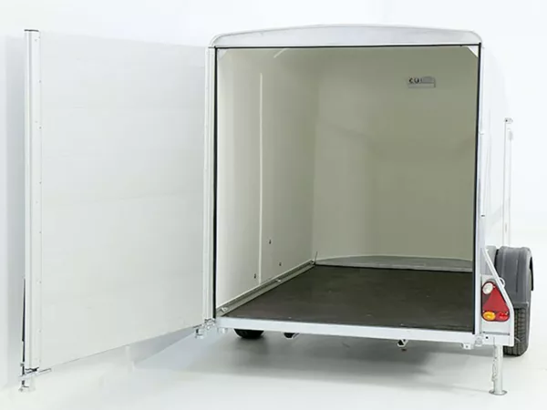 Debon Kofferanhänger Cargo 1300 Vollpoly 150x290cm H:160cm|Tür – Bild 5
