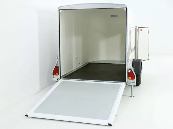 Debon Kofferanhänger Cargo 1300 Vollpoly 150x290cm H:160cm|Tür – Bild 6