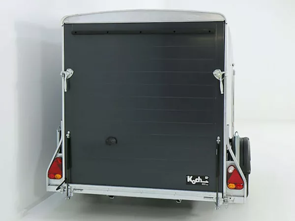 Debon Kofferanhänger Cargo 1300 Vollpoly 150x290cm H:160cm|Tür – Bild 7