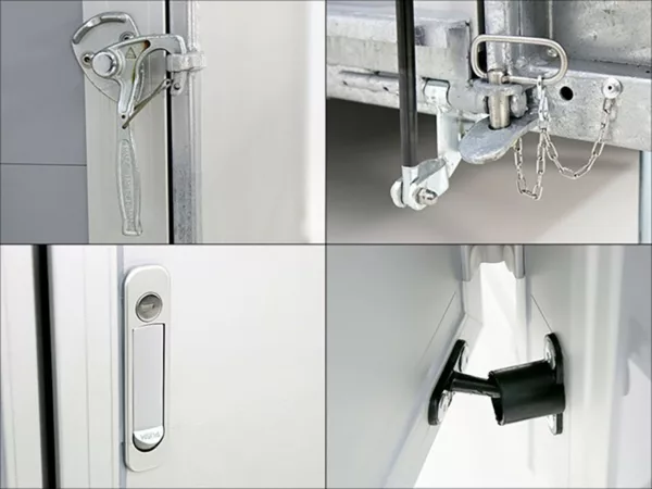 Debon Kofferanhänger C300 148x295cm H:190cm 1,3t|Alu|Polybug|Tür – Bild 17