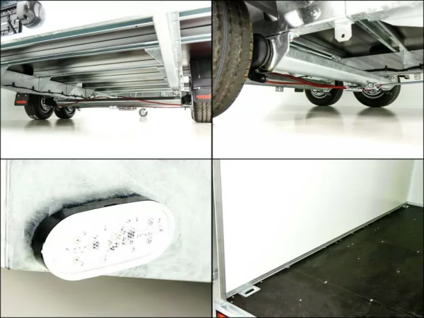 Vezeko Kofferanhänger 213x413cm Höhe:205cm 3,0t |silber – Bild 12