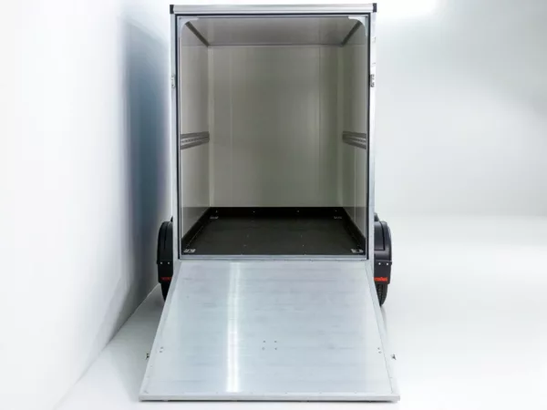 Vezeko Kofferanhänger 152x305cm Höhe:193cm 2,7t|Rampe|silber – Bild 8