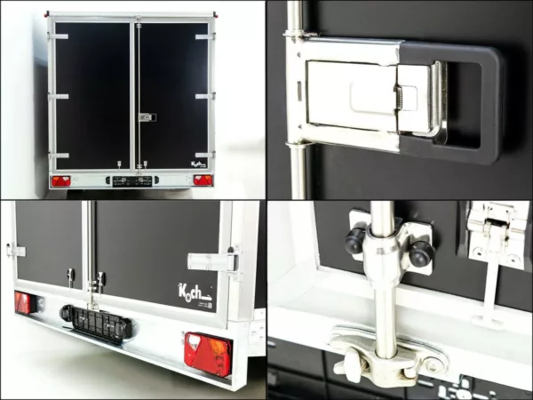 Vezeko Kofferanhänger 213x413cm Höhe:205cm 3,0t| schwarz – Bild 10