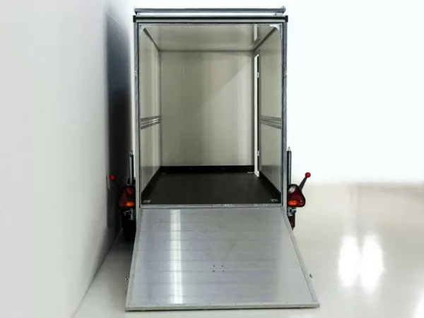Vezeko Kofferanhänger 152x305cm Höhe:193cm 2,7t|Rampe|Dachträger| schwarz – Bild 10