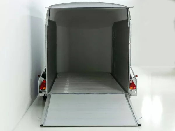 Debon Kofferanhänger Roadster C700 179x378 Höhe:201cm 2,6t|Alu|Polybug|Tür|grau – Bild 8