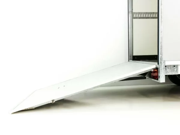Vezeko Kofferanhänger 152x355cm Höhe:193cm 2,7t|Tür|Rampe|silber – Bild 9
