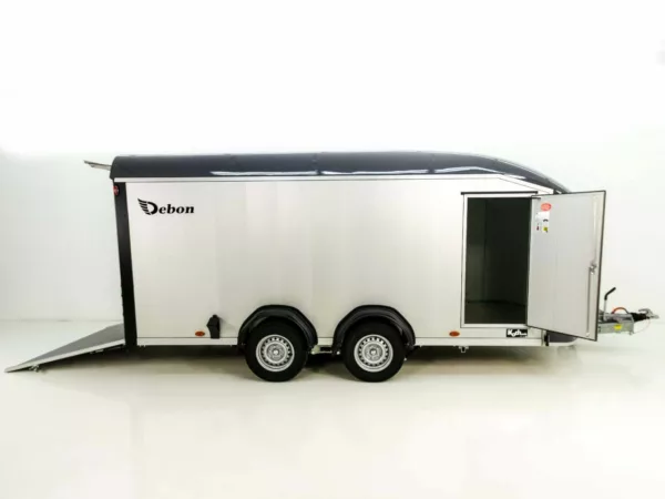 Debon Kofferanhänger Roadster Alu C900 202x495x200cm 3,5t grau – Bild 8