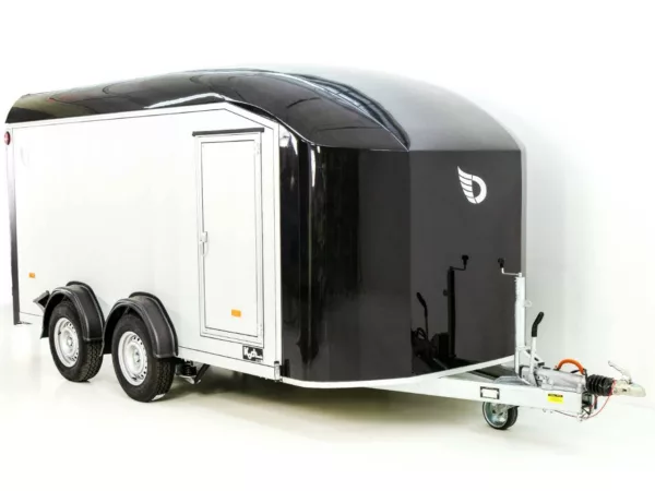 Debon Kofferanhänger Roadster Alu C900 202x495x200cm 3,5t schwarz – Bild 5