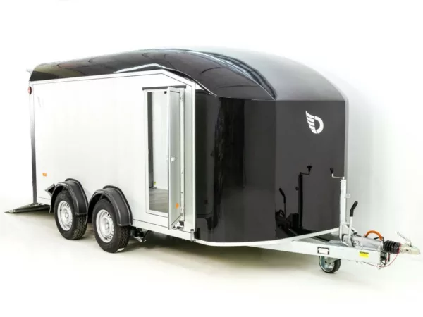 Debon Kofferanhänger Roadster Alu C900 202x495x200cm 3,5t schwarz – Bild 6