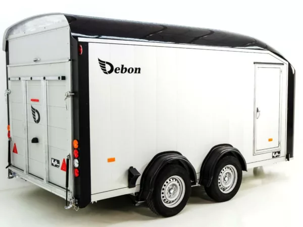 Debon Kofferanhänger Roadster Alu C900 202x495x200cm 3,5t schwarz – Bild 7