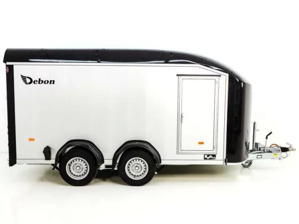Debon Kofferanhänger Roadster Alu C900 202x495x200cm 3,5t schwarz – Bild 9