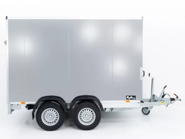 Vezeko Kofferanhänger 152x355cm Höhe:193cm 2,7t|Rampe|silber – Bild 5