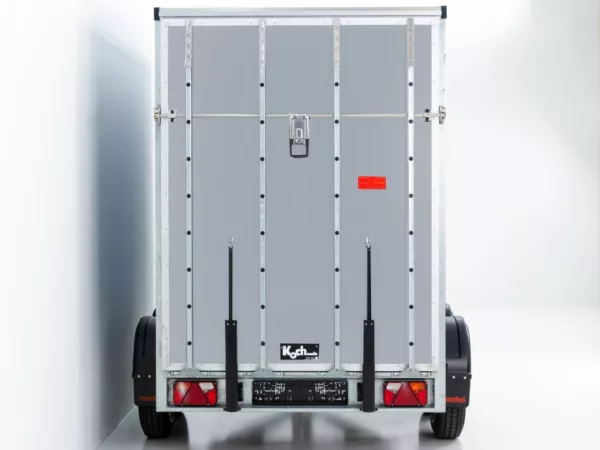 Vezeko Kofferanhänger 152x355cm Höhe:193cm 2,7t|Rampe|silber – Bild 7