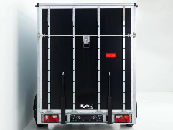 Vezeko Kofferanhänger 204x405cm Höhe:205cm 2,7t|Rampe|schwarz – Bild 7