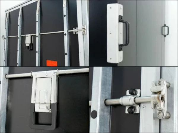 Vezeko Kofferanhänger 204x405cm Höhe:205cm 2,7t|Rampe|schwarz – Bild 11