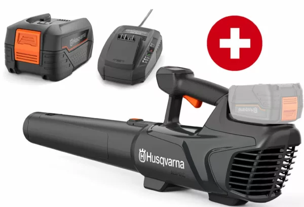 Husqvarna Akku-Blasgerät Aspire B8X-P4A mit Akku B72 und Ladegerät C70 - Modell 2025