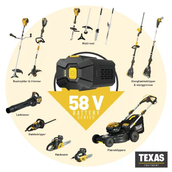 Texas Akku-Laubbläser LBZ 5800 - ohne Akku und Ladegerät – Bild 9
